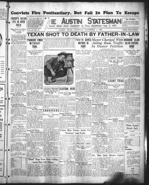 Primary view of The Austin Statesman (Austin, Tex.), Vol. 56, No. 37, Ed. 1 Saturday, September 4, 1926