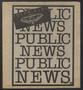 Primary view of Public News (Houston, Tex.), No. 20, Ed. 1 Wednesday, June 30, 1982
