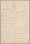 Letter: [Letter from F. William Scharpwinkel to I. H. Kempner and Daniel W. K…
