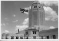 Photograph: Movie Ship over Administration Building