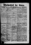 Newspaper: Wochenblatt der Union. (Galveston, Tex.), Vol. 8, No. 11, Ed. 1 Sunda…