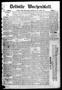 Newspaper: Bellville Wochenblatt. (Bellville, Tex.), Vol. 1, No. 6, Ed. 1 Thursd…