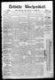 Newspaper: Bellville Wochenblatt. (Bellville, Tex.), Vol. 1, No. 8, Ed. 1 Thursd…