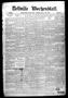 Newspaper: Bellville Wochenblatt. (Bellville, Tex.), Vol. 1, No. 44, Ed. 1 Thurs…