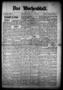 Newspaper: Das Wochenblatt. (Austin, Tex.), Vol. 8, No. 15, Ed. 1 Wednesday, Nov…