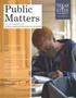 Journal/Magazine/Newsletter: Public Matters Public Administration Magazine, 2020