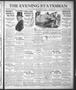 Newspaper: The Evening Statesman (Austin, Tex.), Vol. 1, No. 37, Ed. 1 Thursday,…