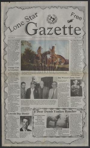 Lone Star Gazette (Dublin, Tex.), Vol. 2, No. 10, Ed. 1 Saturday, January 27, 2001