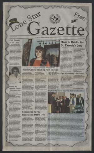 Lone Star Gazette (Dublin, Tex.), Vol. 2, No. 13, Ed. 1 Saturday, March 10, 2001