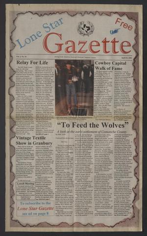 Lone Star Gazette (Dublin, Tex.), Vol. 2, No. 16, Ed. 1 Saturday, April 21, 2001