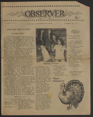 Erath Observer (Stephenville, Tex.), Vol. 1, No. 4, Ed. 1 Thursday, November 28, 1974