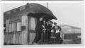 Photograph: [On a train car in Texas City in 1921]