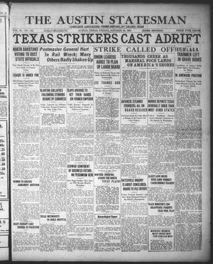 Primary view of The Austin Statesman (Austin, Tex.), Vol. 50, No. 149, Ed. 1 Friday, October 28, 1921