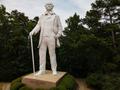 Photograph: Aerial Photograph of Sam Houston Statue, 'A Tribute to Courage'