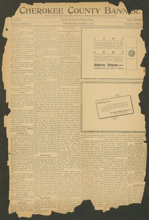 Cherokee County Banner. (Jacksonville, Tex.), Vol. 14, No. 26, Ed. 1 Friday, December 27, 1901