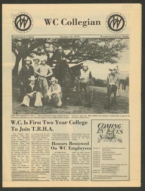 Primary view of WC Collegian (Weatherford, Tex.), Ed. 1 Friday, October 19, 1979