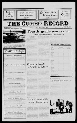 The Cuero Record (Cuero, Tex.), Vol. 102, No. 25, Ed. 1 Wednesday, June 19, 1996