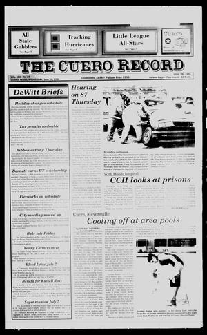 The Cuero Record (Cuero, Tex.), Vol. 102, No. 26, Ed. 1 Wednesday, June 26, 1996