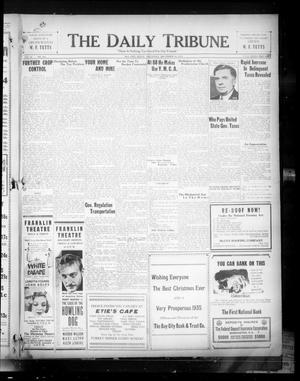 The Daily Tribune (Bay City, Tex.), Vol. 30, No. 165, Ed. 1 Thursday, December 20, 1934
