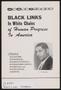 Pamphlet: [Black Links In White Chains of Human Progress in America]