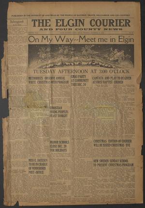 The Elgin Courier and Four County News (Elgin, Tex.), Vol. 50, No. 38, Ed. 1 Thursday, December 19, 1940