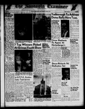 The Navasota Examiner and Grimes County Review (Navasota, Tex.), Vol. 62, No. 5, Ed. 1 Thursday, October 18, 1956