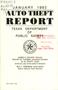 Report: Texas Auto Theft Report: January 1993