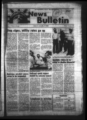 News Bulletin (Castroville, Tex.), Vol. 24, No. 44, Ed. 1 Monday, November 1, 1982