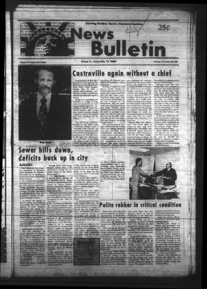News Bulletin (Castroville, Tex.), Vol. 24, No. 48, Ed. 1 Monday, November 29, 1982