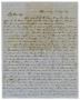 Letter: [Letter from David Fentress to his wife Clara, August 16, 1864]