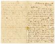 Letter: [Letter from David Fentress to his wife Clara, August 30, 1864]