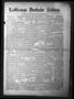 Newspaper: La Grange Deutsche Zeitung. (La Grange, Tex.), Vol. 17, No. 33, Ed. 1…