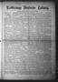 Newspaper: La Grange Deutsche Zeitung. (La Grange, Tex.), Vol. 19, No. 8, Ed. 1 …