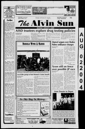 The Alvin Sun (Alvin, Tex.), Vol. 114, No. 62, Ed. 1 Monday, August 2, 2004