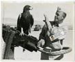 Photograph: [Officer with Eagle on Machine Gun]