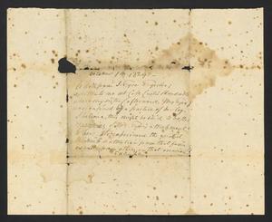 Primary view of [Letter from John Eyre to Elizabeth Upshur Teackle - June 16, 1798]