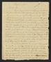 Letter: [Letter from Elizabeth Upshur Teackle to her sister, Ann Upshur Eyre,…
