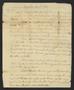Letter: [Letter from Elizabeth Upshur Teackle to her sister Ann Upshur Eyre -…
