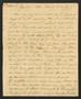 Letter: [Letter from Elizabeth Upshur Teackle to her sister, Ann Uphsur Eyre …