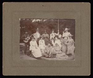 [Photograph of an Early Day Picnic]