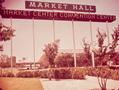 Photograph: [Market Hall Sign, Ground View #2]