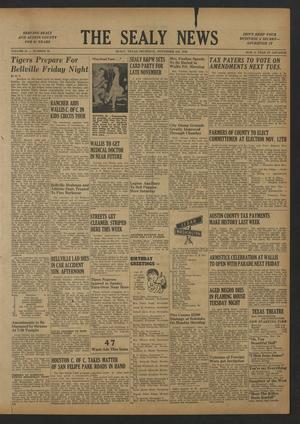 The Sealy News (Sealy, Tex.), Vol. 61, No. 35, Ed. 1 Thursday, November 3, 1949