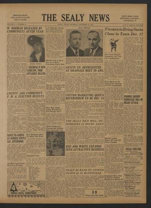 The Sealy News (Sealy, Tex.), Vol. 61, No. 39, Ed. 1 Thursday, December 1, 1949