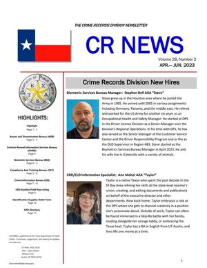 Primary view of CR News, Volume 28, Number 2, April - June 2023