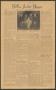 Newspaper: Yellow Jacket Yapper (Cleburne, Tex.), Vol. 10, No. 6, Ed. 1 Monday, …