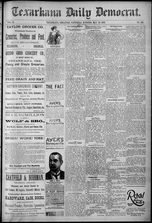 Primary view of Texarkana Daily Democrat. (Texarkana, Ark.), Vol. 9, No. 238, Ed. 1 Saturday, May 13, 1893