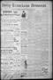 Newspaper: Daily Texarkana Democrat. (Texarkana, Ark.), Vol. 10, No. 109, Ed. 1 …