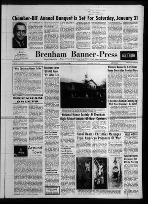Brenham Banner-Press (Brenham, Tex.), Vol. 103, No. 253, Ed. 1 Friday, December 19, 1969
