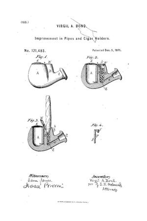 Primary view of Improvements in Pipes and Cigar-Holders.