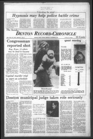 Denton Record-Chronicle (Denton, Tex.), Vol. 76, No. 93, Ed. 1 Sunday, November 19, 1978